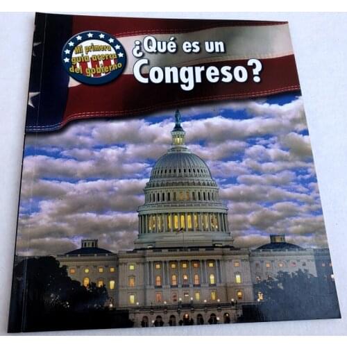 Child Kids Spanish Parliament Congress Popular Knowledge Book Early Education Enlightenment Learning Reading Picture Book Age 7