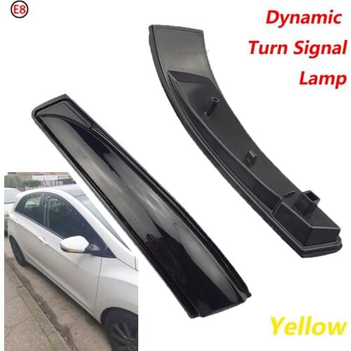 For Hyundai Elantra GT Avante MK5 MD UD 11-15 Veloster i30 GD LED Dynamic Side Mirror Indicator Blinker Sequential Light