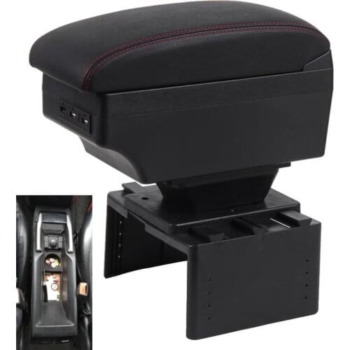 For Opel Zafira B Armrest Box Universal Car Central Armrest Storage Box modification accessories
