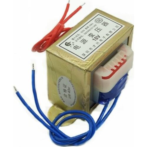EI66*35 40W/VA 220V to 18V 2A AC AC18V Transformer Power Frequency Linear Isolation