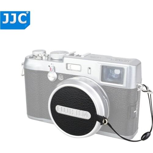 JJC Camera Protector Holder Lens Cap Keeper For Fujifilm X100/X100S/X100T/X70 Original Lens Caps
