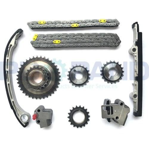 KA24DE Engine Timing Chain Tensioner Kit (10 pcs) for NISSAN ALTIMA FRONTIER XTERRRA 240SX /Paladin 2.4L