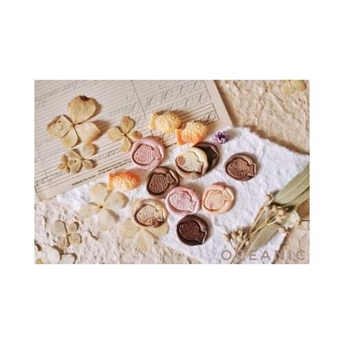 Creative kawayi fish penguins flower Special-shaped Wax Seal StampFire Lacquer Seal Head Wedding Greeting Card Wax Seal