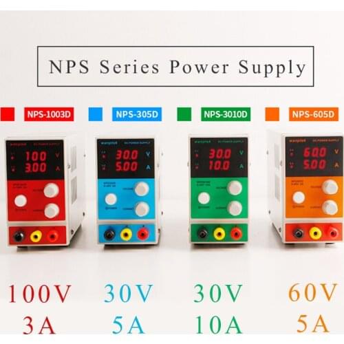 Wanptek Laboratory Bench 220v Power Supply Digital Display Adjustable Switching Voltage Regulators Repair Lab DC Power Supply