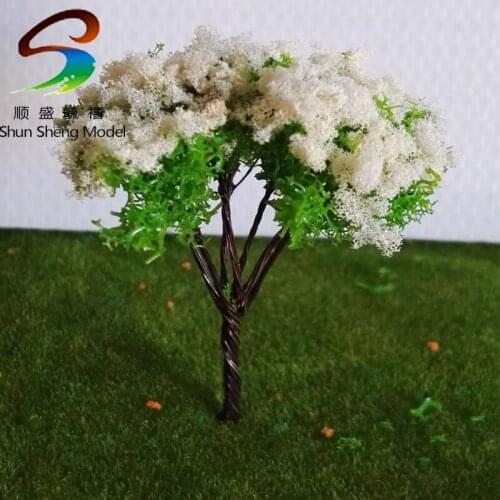 Ho Scale Train Layout Set architectural Model Scale wire Trees sh-0.5 for scale model trees