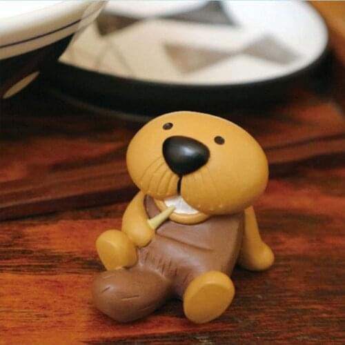 Dollhouse Miniature Cartoon Sea Lion Simulation Model Doll Ornament Crafts Prop