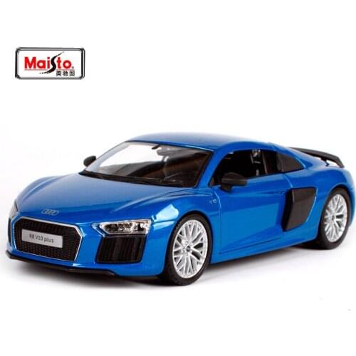 Maisto 1:24 Audi R8 V10 PLUS Diecast Model Car Toy New In Box Free Shipping 31513