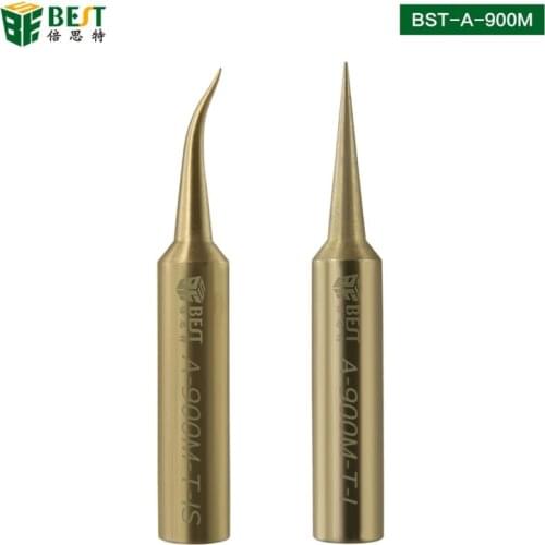 New BST-A-900 fine iron, special nozzle I, soldering iron tip, curved thin nozzle, 3 PCs Red Copper soldering kit, Jump wire
