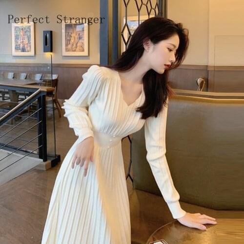 Perfect Stranger Fashionable Knitted Dresses
