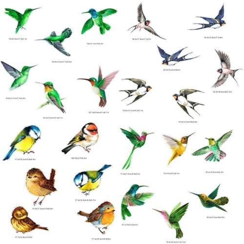 Bird Anti-collision Warning Sticker 3D Static Sticker Glass Sticker Glue-free PVC Film Window Film 2021 New