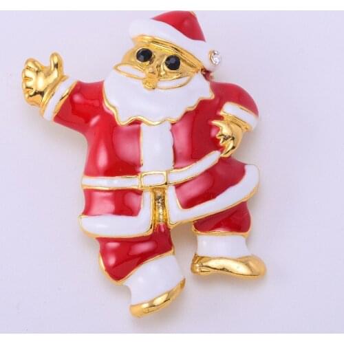 Christmas Rhinestone Crystal Women Brooches Vintage Broches Bouquets Suit Lapel Pins Custome brooch bouquet Cloth Jewelry