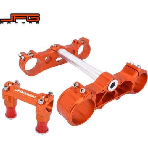 Motorcycle CNC Triple Tree Clamp Riser Adaptor For KTM SX SXF EXC XCW XCFW EXCF 125 150 200 250 300 350 400 450 530 2000-2014