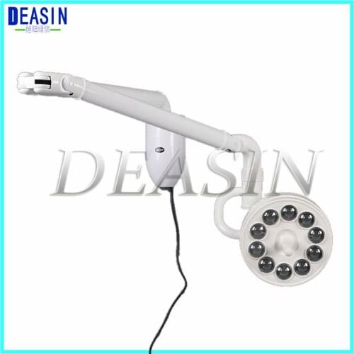 High Quality dental Cosmetic plastic shadowless lamp Wall-mounted LED Surgical lights 10 LED light