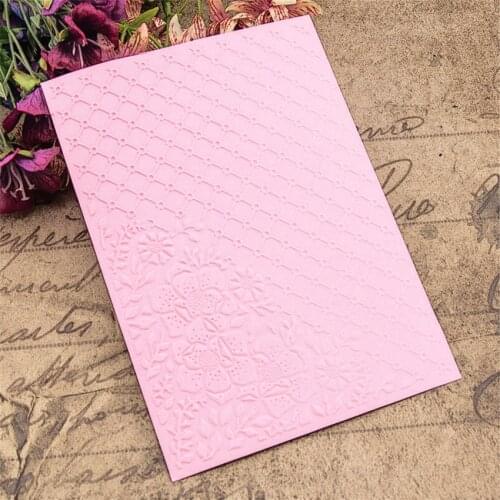 HOT plastic Lace craft card making paper card album wedding decoration clip Embossing folders