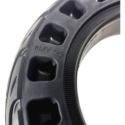 10 Inch Honeycomb Solid Tire 10x2.125（57-152 Electric Proof Puncture Rubber