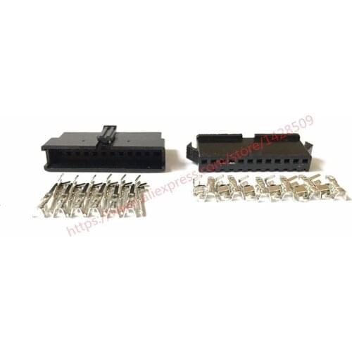 10 Sets Male And Female JST 2.54mm SM 12 Pin 12 Way Multipole Connector Plug With Terminal