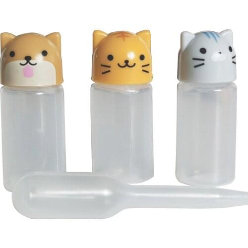 3pcs Container Bento Box Sauce Seasoning Storage Bottle Jar Accessory Mini Ketchup Bottle Portable Small Sauce Salad Dressing