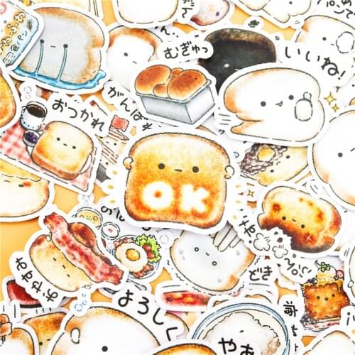 40pcs Creative Cute Self-made Bread Story scrapbooking for Phone Luggage Cartoon fairy Paper stickers / Waterproof stickers