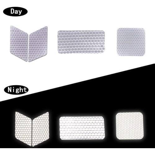 Car Stickers Waterproof High Intensity Safety Warning Tape for Roller Skates bicycle motorcycle baby strollers DIY