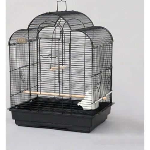 Large Luxury Metal Dome Villa Parrot Starling Peony Tiger Skin Bird Cage