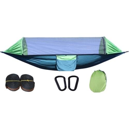Camping Double Hammock with Mosquito Net Portable Hammocks for Hiking Camping Backpacking Travel Backyard