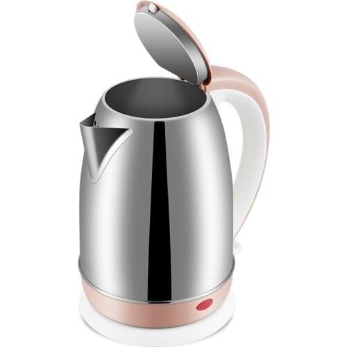 Electric kettle 304 stainless steel household boiler heat insulation automatic power off