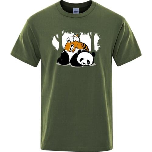 Harmonious Forest Nature Printing Man T-shirts Oversized Brand Tops Fashion Breathable Tees Shirt Male Summer Casual T Shirts