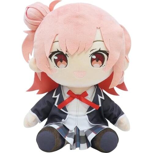 My Youth Love Story Yuigahama Yui Anime Figures Plush Dolls Anime Plush Soft Pillow Toys Gift Cartoon Figures Plush Doll