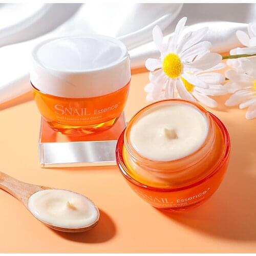 Brand Natural Snail Face Cream Removal Gel Whitening Light Spot Moisturizing Moisturizing Anti-Aging Acne Anti Wrinkle Skin Care
