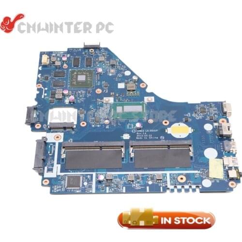 NOKOTION V5WE2 LA-9531P NBMFP11005 For Acer aspire E1-572 E1-572G Laptop Motherboard I5-4200U CPU DDR3L HD8670M gpu