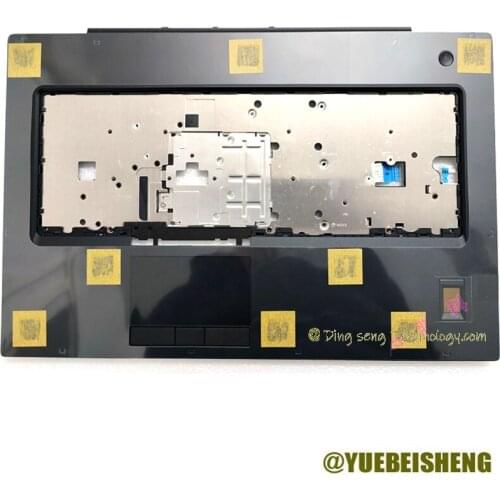 YUEBEISHENG New For DELL Precision 7730 M7730 Palmrest keyboard bezel upper cover Big Fingerhole Touchpad K1YD KK1YD