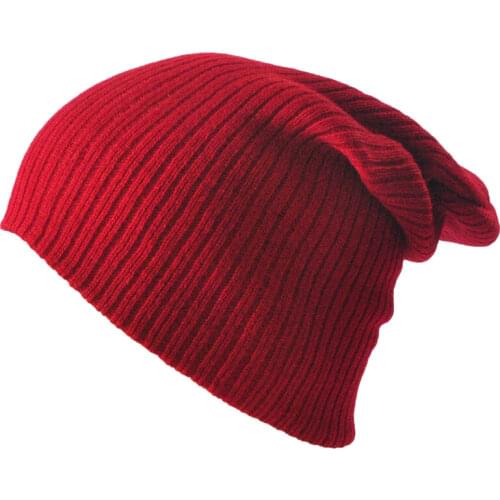 Gorro Men Womens Winter Hats Stretchy Slouch Beanie Light Weight Knit Skull Cap Black Gray Navy Ivory Royal Blue Red Dark Green