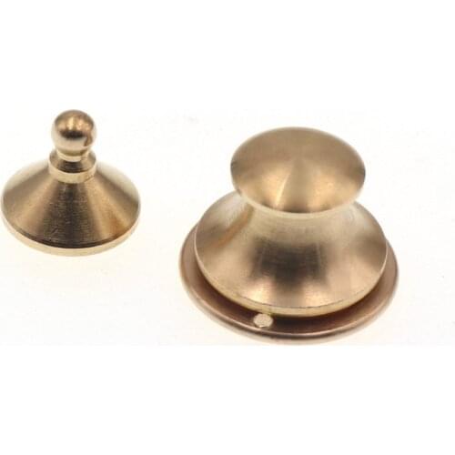 1pcs Solid Brass Mortise Lock Push Lock Bag Briefcase Spring Lock Snap Decorative Clasps Closure Leather Craft Diy Hardware