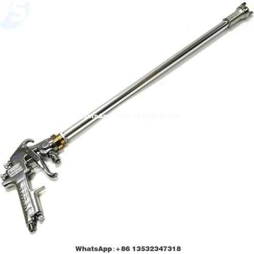 YS 500-1500mm Extension Rod Paint Spray Gun, Long-distance Paint Spray Gun, Extension Pole Rod Tool For Spraying Machine