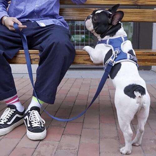 Breakaway Dog Harness Vest Small Dog Harness Quick Release Pets Dogs Accessories Harness for French Bulldog Pug Puppy Training