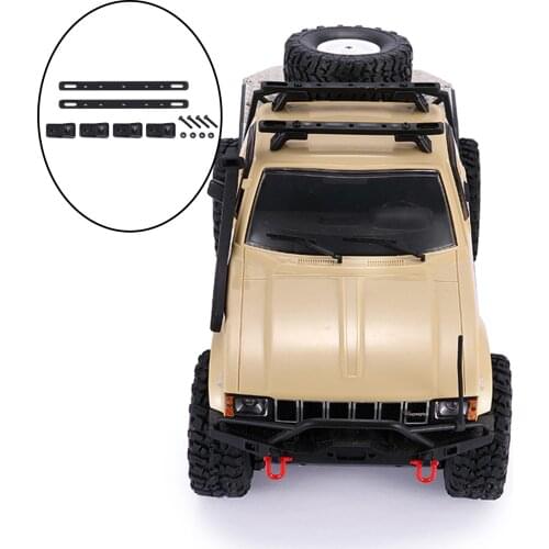 1/12 1/14 RC Car Roof Rail for WPL D12 C14 C24 C34 C44 Car Model Cross Bars Upgrade Parts Rack Locking Replacement Replacement