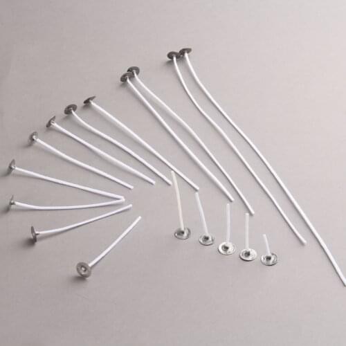 100pcs Candle Wicks Smokeless Wax Pure Cotton Core 2.5-13.5cm DIY Candle Making Accessorie