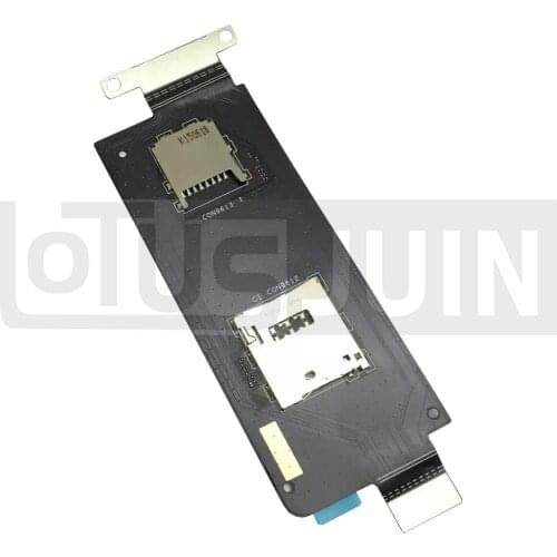 1x New Sim Card Reader Holder Connector For Asus Zenfone Zoom ZX551ML Sim Slot Flex Cable Replacement Parts