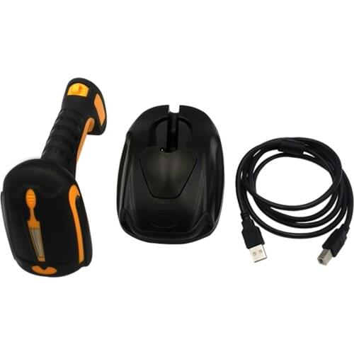 2D QR code PDF417 Bluetooth Portable Handheld Barcode Scanner Gun