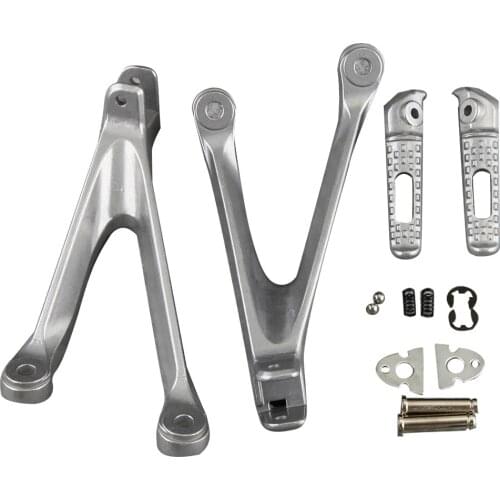 CBR 600 RR F5 Motorcycle Rear Passenger Footpegs Footrests Mount Bracket Kit For Honda CBR600RR 2007 2008 2009 2010 2011