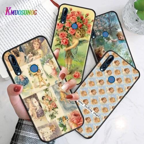 Angel Cupid Retro Art Cover For Honor 30i 10i 10X 9X 8X MAX 20 10 9 8 8A 8C 8S Prime 7A Pro Lite Phone Case