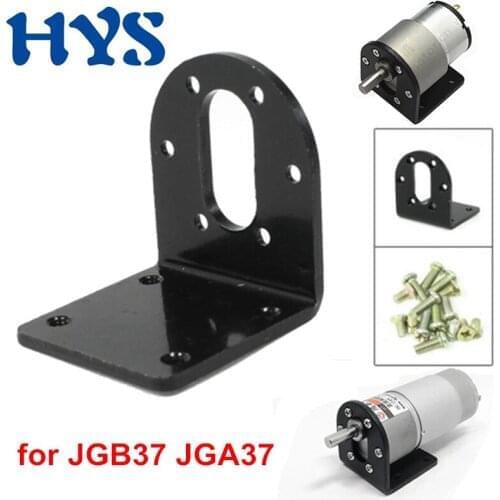 JGB37 JGA37 Motor Fixed Mount Bracket Holder 37GB 37GA 12 Volt 24 V Gear Electric DC 6V 12V 24V Reducer BLDC Motors Mounting