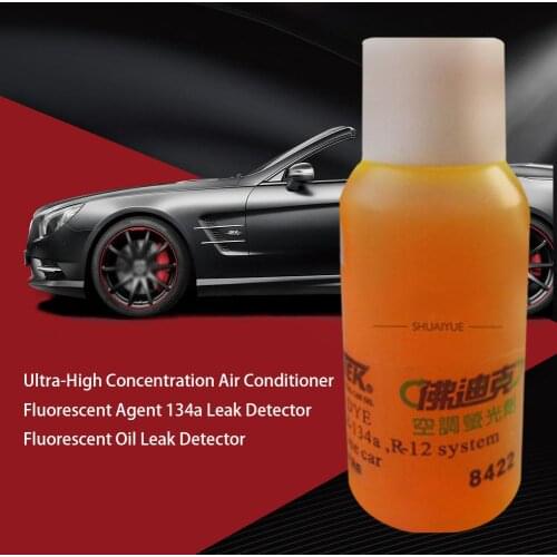 Ultra-High Concentration Air Conditioner Fluorescent Agent 134a Leak Detector Fluorescent Oil Leak Detector Car Cleaning Tool