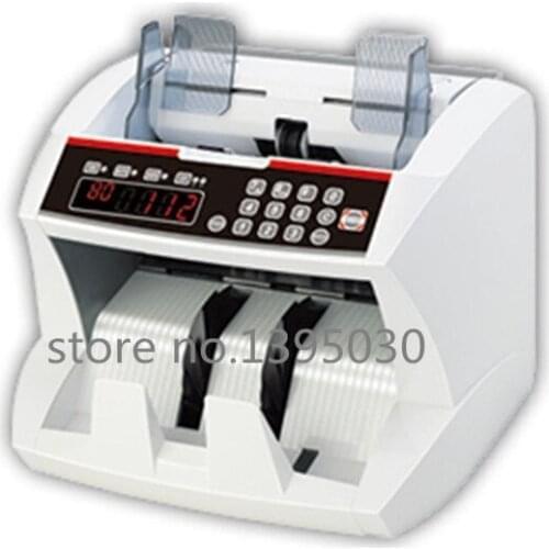 Front Loading Vertical Banknote Bill Currency Counter with EU+US+RMB+HK +RS -HL300 Cash Counting Machine