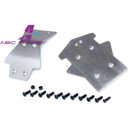 LT (LOSI 5ive-T) Truck 1/5 scale rc LT Truck LT stainless bottom reinforcing plate kits