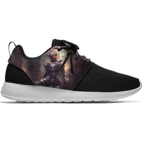 Japanese Anime Goblin Slayer Manga Cool Popular Fashion Sport Running Shoes Harajuku Breathable 3D Print Men women Mesh Sneakers