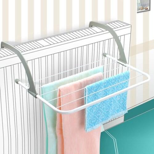 Multifunctional Foldable Drying Rack Household Indoor Outdoor Balcony Adjustable Shelf Clothes Towel Shoe Hanger HFing