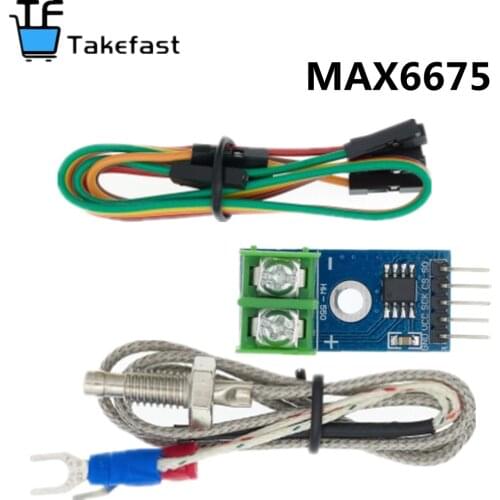 MAX6675 Module + K Type Thermocouple Thermocouple Senso Temperature Degrees Module