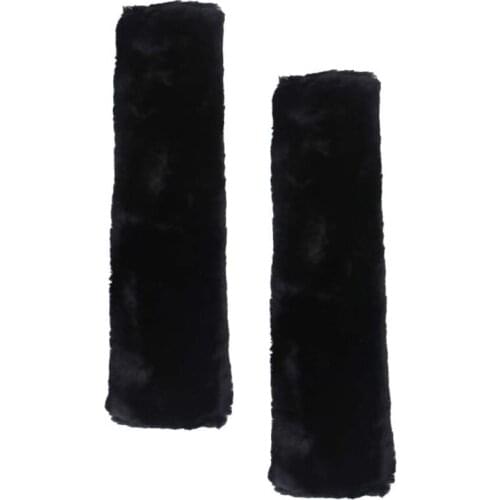 Sheepskin Seat Belt Shoulder Pad- Two Packs- a Must Have for All Car Owners for a More Comfortable Driving