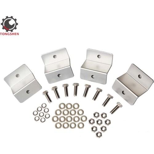 Solar Panel Z Bracket Mount Mounting Set RV Boat Off Grid Z-Mount Brackets for Small Off-Grid Solar Panels